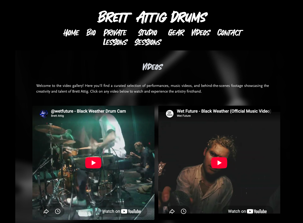 Brett Attig Drums